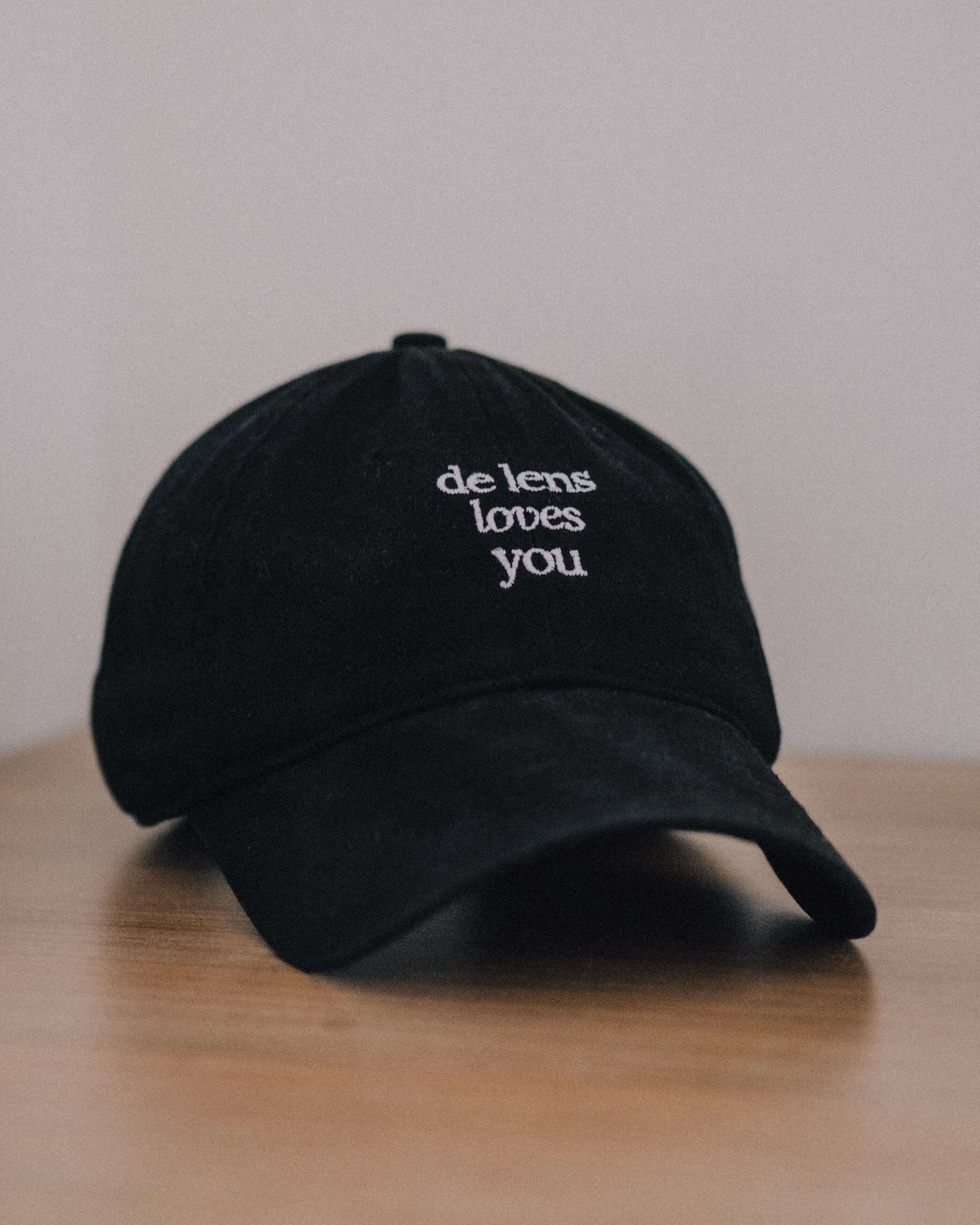 'De Lens Loves You' Organic Dad Hat