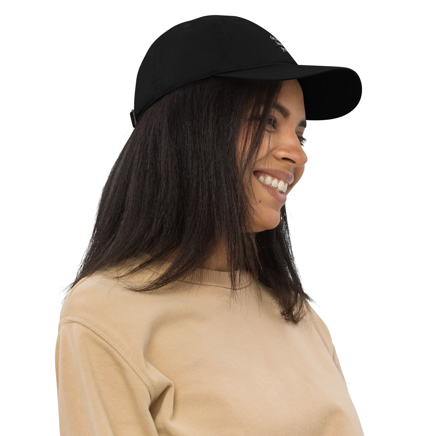 'De Lens Loves You' Organic Dad Hat