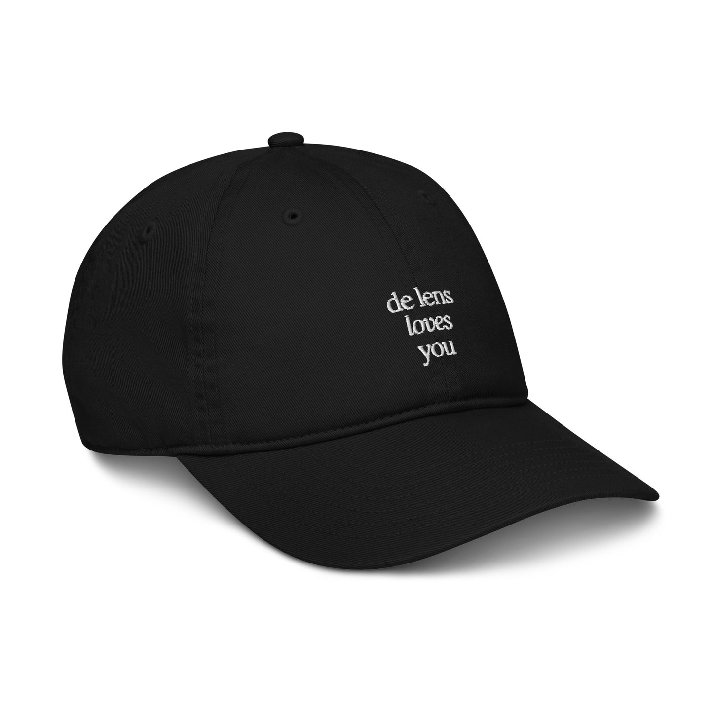 'De Lens Loves You' Organic Dad Hat